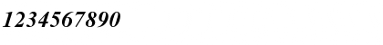 Download Times NR Cyr MT Bold Inclined Font Numeric Preview