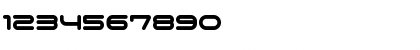 Download TMExtendedNormalAl Regular Font Numeric Preview
