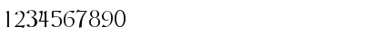 Download Tolkien Regular Font Numeric Preview