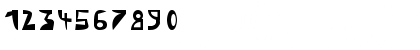 Download Triangle Normal Font Numeric Preview