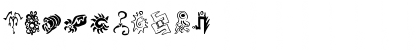 Download Cthulhu Glyphs Regular Font Numeric Preview