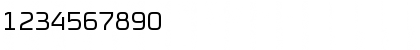 Download Cube Light Font Numeric Preview