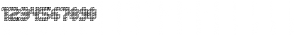 Download Cube Toss Regular Font Numeric Preview