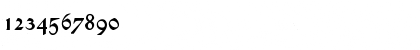 Download Troy3 Roman Font Numeric Preview