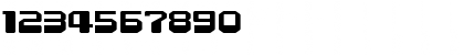 Download Cube2000 Regular Font Numeric Preview