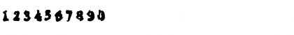 Download Type2 Regular Font Numeric Preview