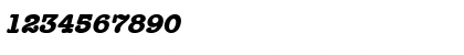 Download Typewriter Bold-Oblique Font Numeric Preview
