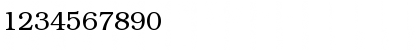 Download B791-Roman Regular Font Numeric Preview