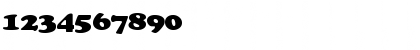Download CupidWide Normal Font Numeric Preview