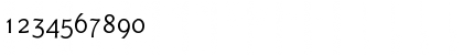 Download BadgerLightExpert Roman Font Numeric Preview