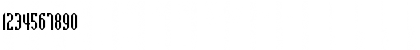 Download Badloc ICG Bevel Regular Font Numeric Preview