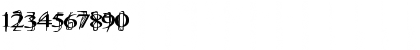 Download Ball Tongue Regular Font Numeric Preview