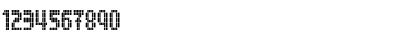 Download BartonBus Regular Font Numeric Preview