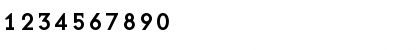 Download BaseNine Roman Font Numeric Preview