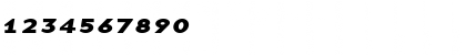 Download BaseNineSmallCaps Bold Italic Font Numeric Preview