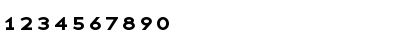 Download BaseNineSmallCaps Roman Font Numeric Preview