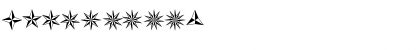 Download Basic Star Regular Font Numeric Preview