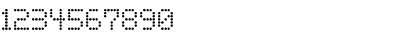 Download Basicdots Regular Font Numeric Preview