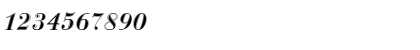 Download BauerBodDDemBolItaIn1 Regular Font Numeric Preview