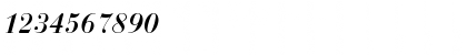 Download BauerBodDDemBolItaRo1 Regular Font Numeric Preview