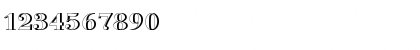Download BauerBodDDemBolRe1 Regular Font Numeric Preview