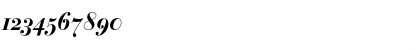 Download BauerBodoniOldstyleFigures BoldItalic Font Numeric Preview