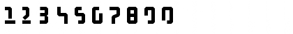 Download BauHouse Regular Font Numeric Preview