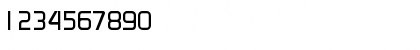 Download BazoukSSK Regular Font Numeric Preview