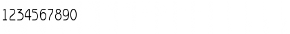 Download BeagleCondensed Normal Font Numeric Preview