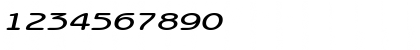 Download BeagleExtended BoldItalic Font Numeric Preview