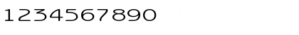 Download BeagleExtended Normal Font Numeric Preview