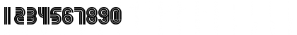 Download Beamie Regular Font Numeric Preview