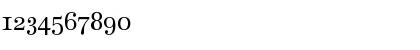 Download Becker Antiqua Caps Regular Font Numeric Preview