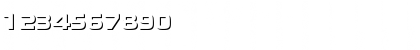 Download Becker Only Shadow Regular Font Numeric Preview