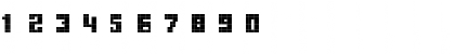 Download begginner Regular Font Numeric Preview