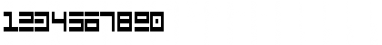 Download CyberspeakCondensed Regular Font Numeric Preview