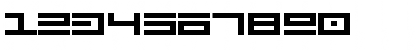 Download CyberspeakExtended Regular Font Numeric Preview
