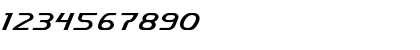 Download Cybertron Metals Normal Font Numeric Preview