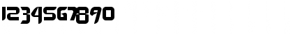 Download Dafunk2 Regular Font Numeric Preview