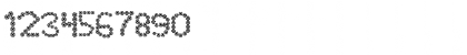 Download Daisy Chain Regular Font Numeric Preview