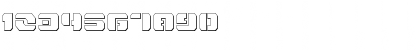 Download Dan Stargate Outline Regular Font Numeric Preview