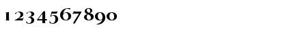 Download DanmarkURWTExtBol Regular Font Numeric Preview