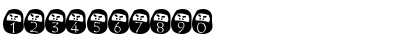 Download DARUMA Regular Font Numeric Preview