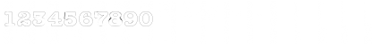Download DatelineOutline Bold Font Numeric Preview