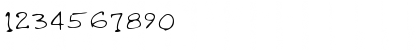 Download Davis Regular Font Numeric Preview