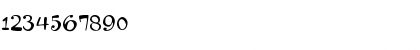 Download DayDream Regular Font Numeric Preview