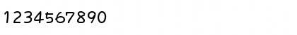 Download DDmerrow Regular Font Numeric Preview