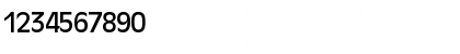 Download DecadeSSK Regular Font Numeric Preview