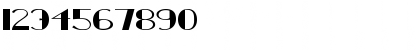 Download DecoCard Regular Font Numeric Preview