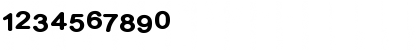 Download DeeDee Regular Font Numeric Preview